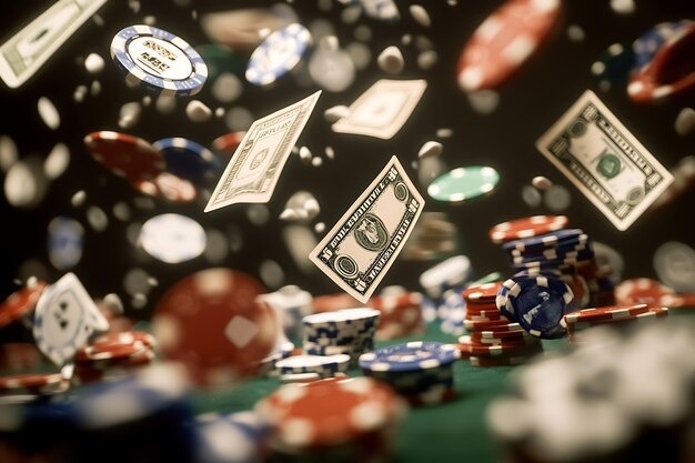 Dragon Fishing studio showing live dealer setup with card tables and game-show set