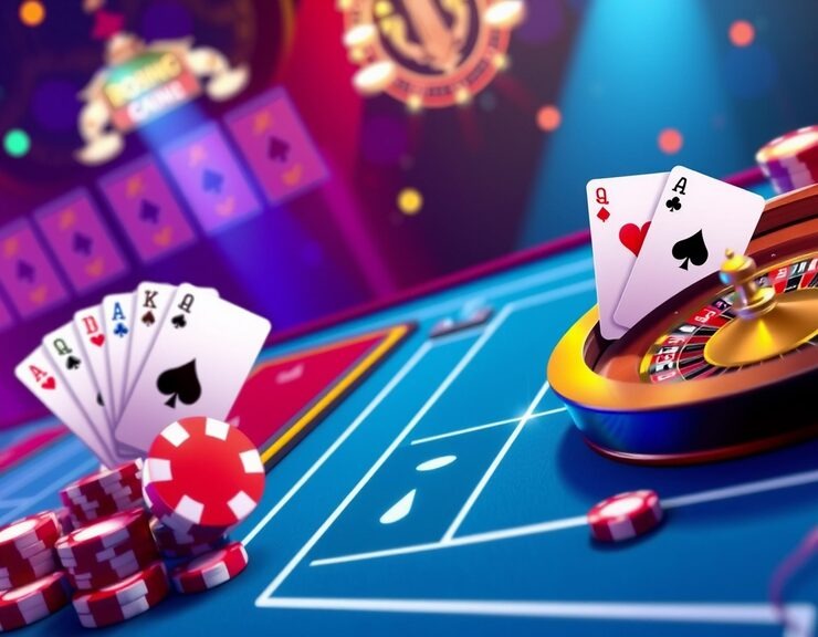 Live roulette table with multilingual dealer